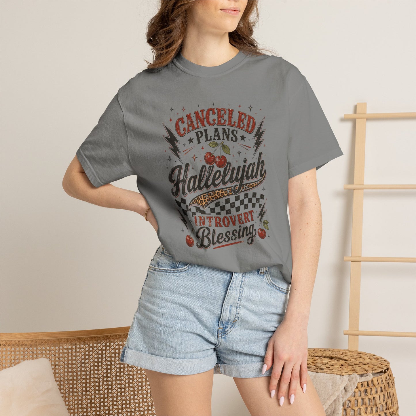 Canceled Plans Hallelujah Introvert Blessing T-Shirt
