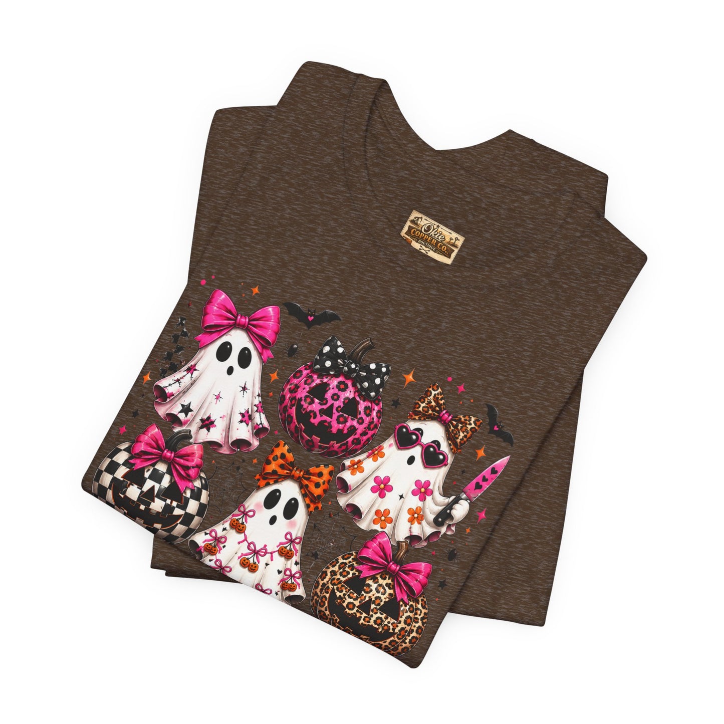 Halloween Kitty Pumpkins Tee