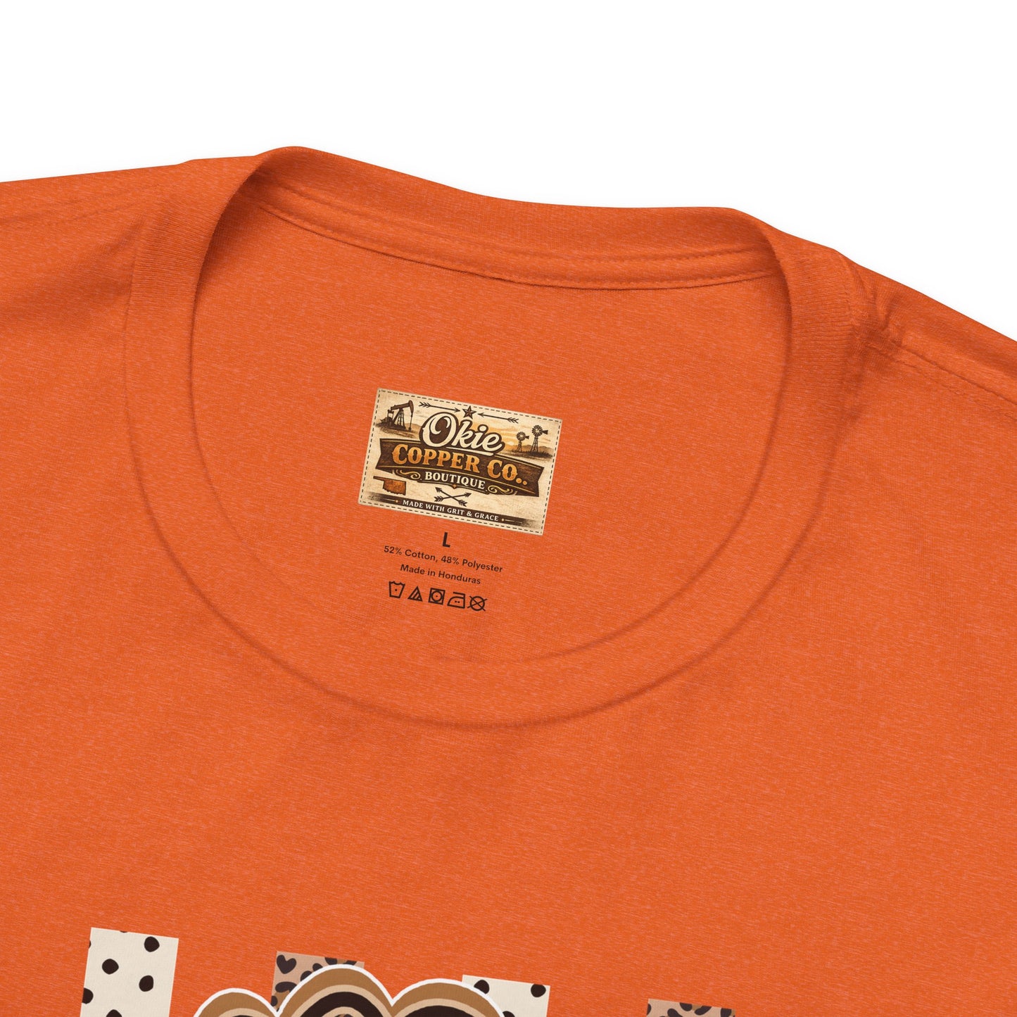 Sped S Monogram Tee — Checkerboard Leopard Graphic T-Shirt