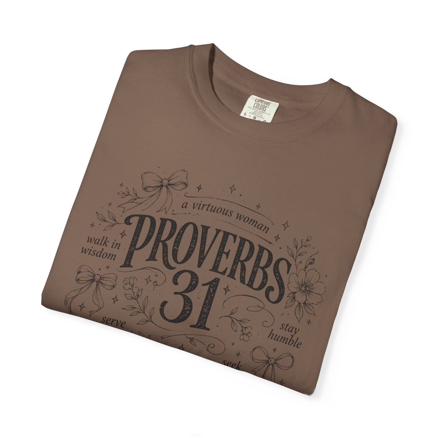 Proverbs 31 Inspirational T-Shirt — Faith-Based Scripture Graphic Tee