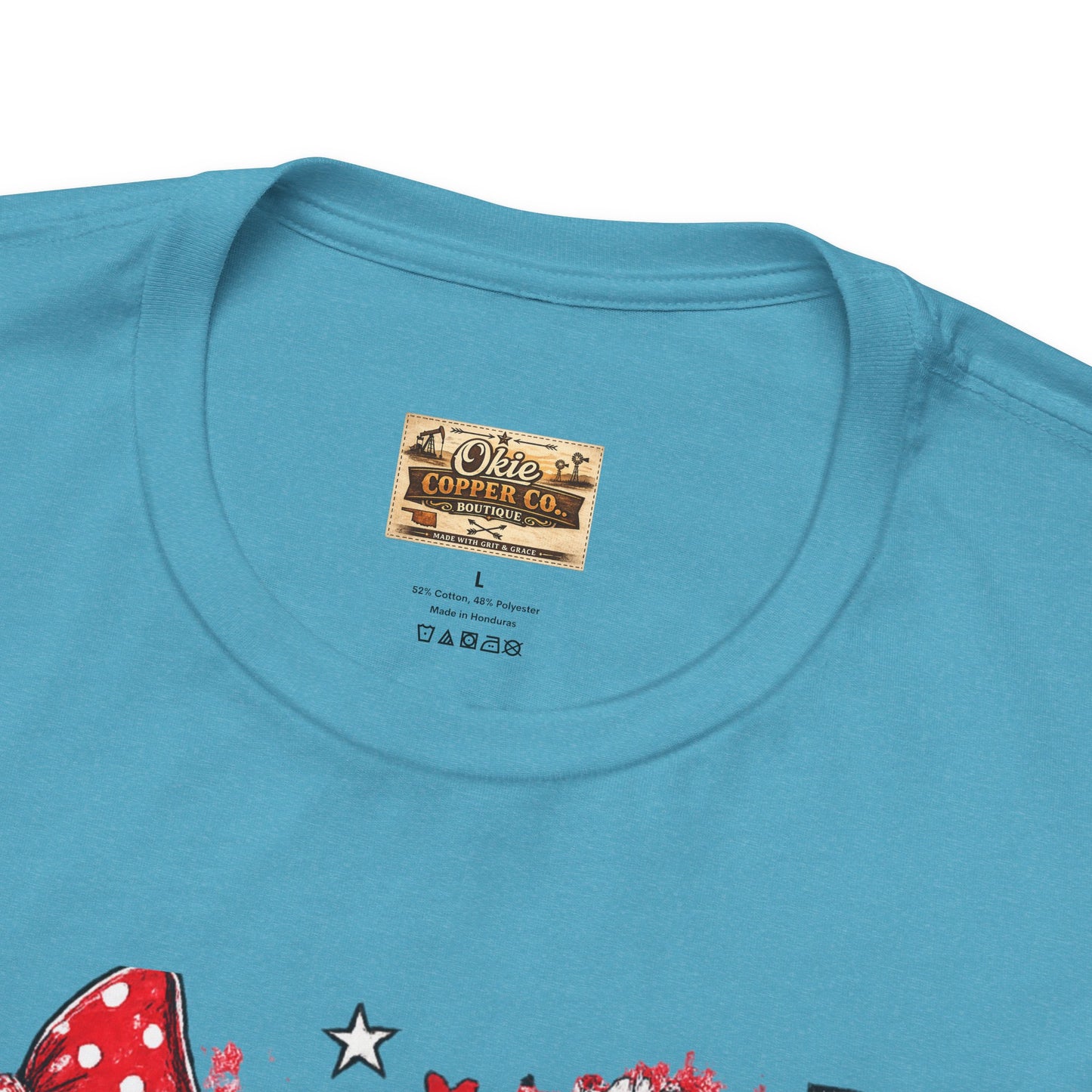 Ridgerunners Pride T-Shirt — School Mascot Red & Black Graphic Tee