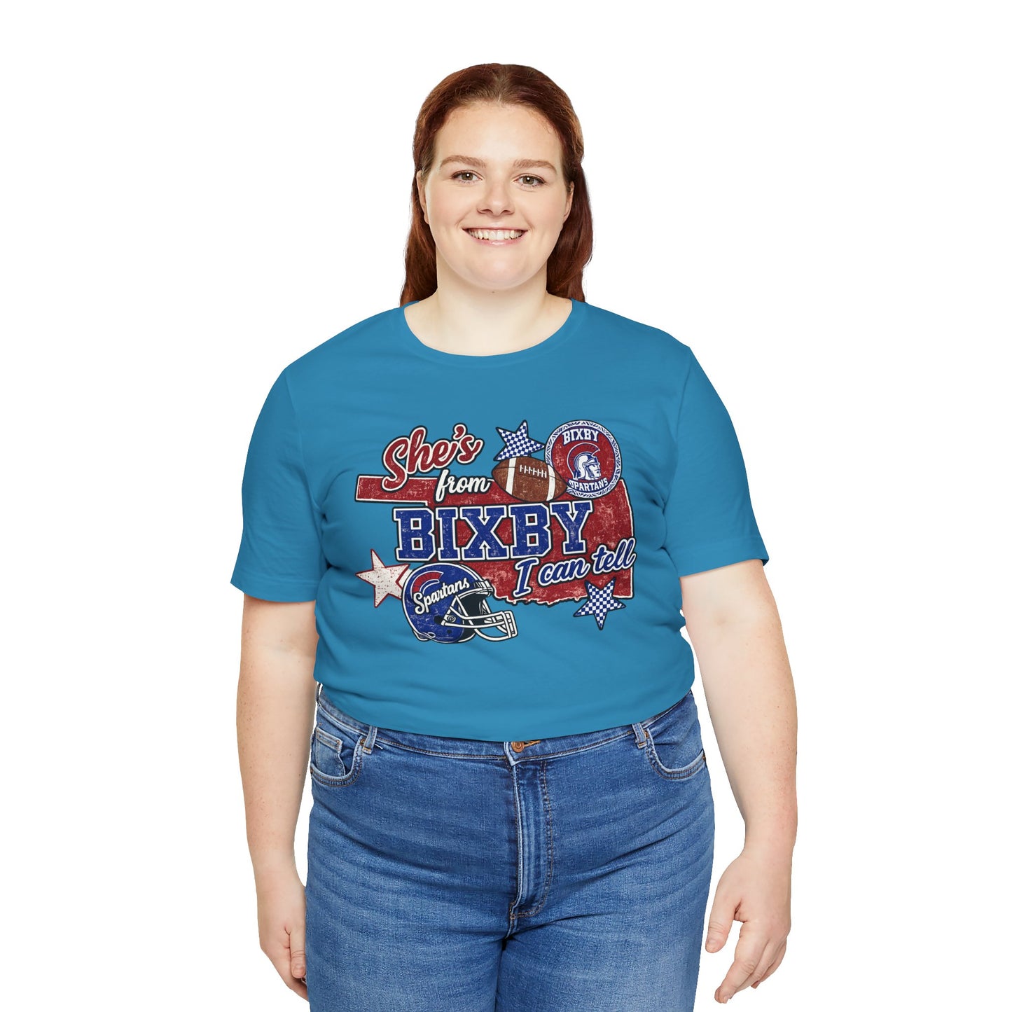 Bixby Football Tee — "She’s from Bixby I can tell" Vintage Team Shirt