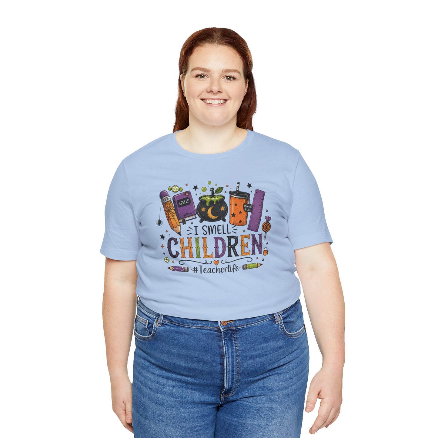I Smell Children Halloween Teacher T-Shirt