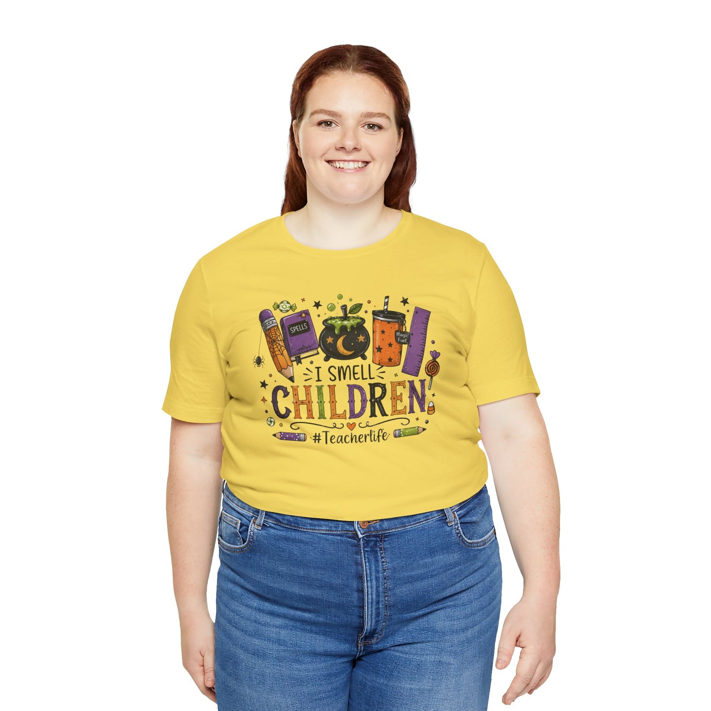 I Smell Children Halloween Teacher T-Shirt