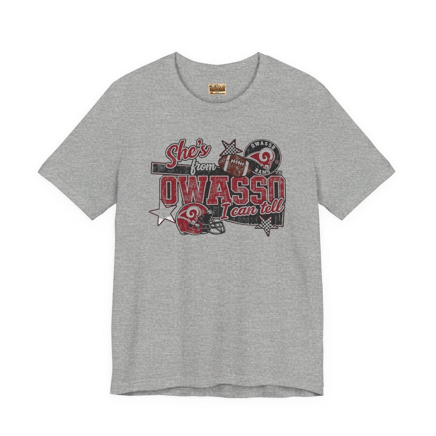 Owasso Pride T-Shirt – "She's from Owasso I can tell" Graphic Tee