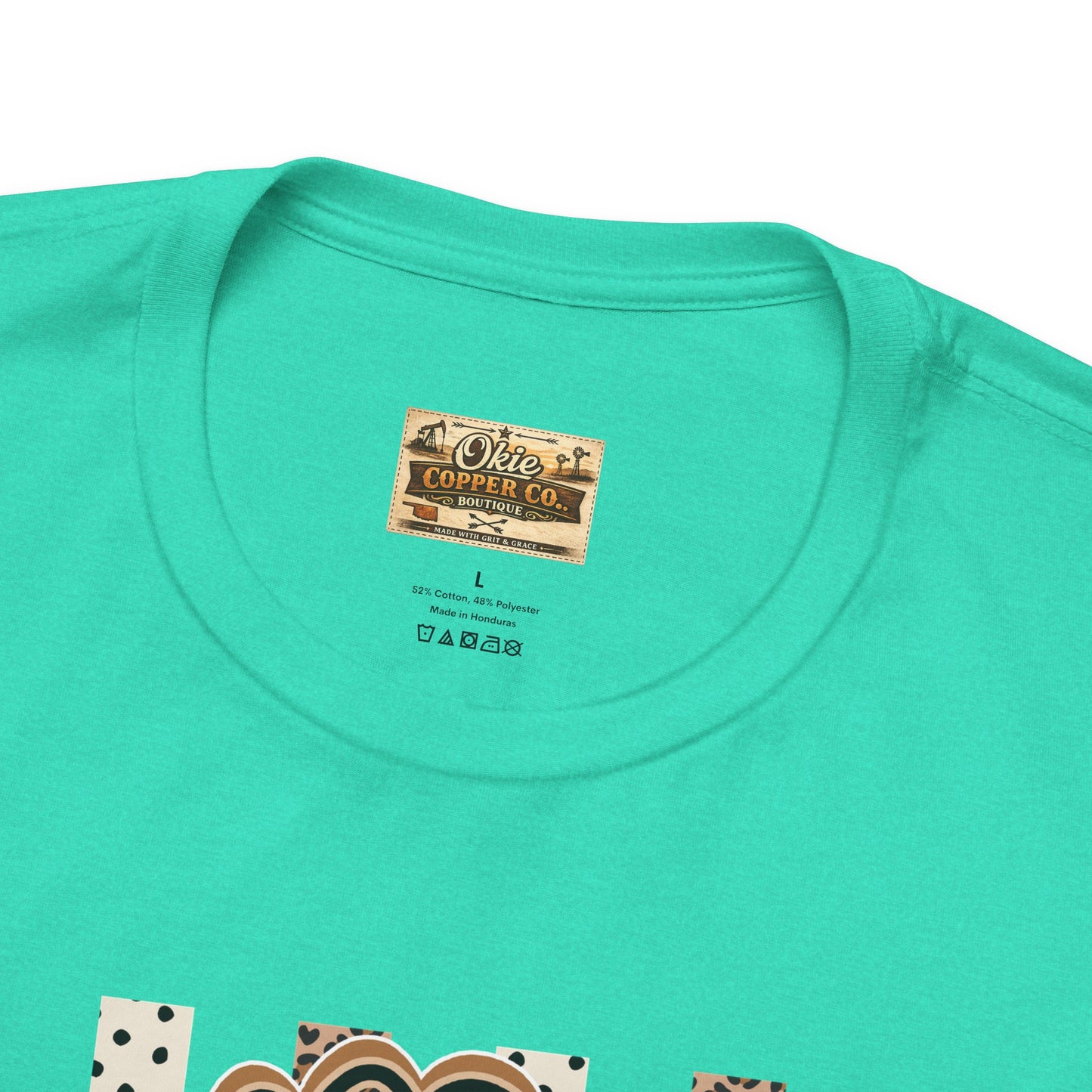 Librarian Checkerboard Letter L Tee — Vintage Booklover Graphic T-Shirt