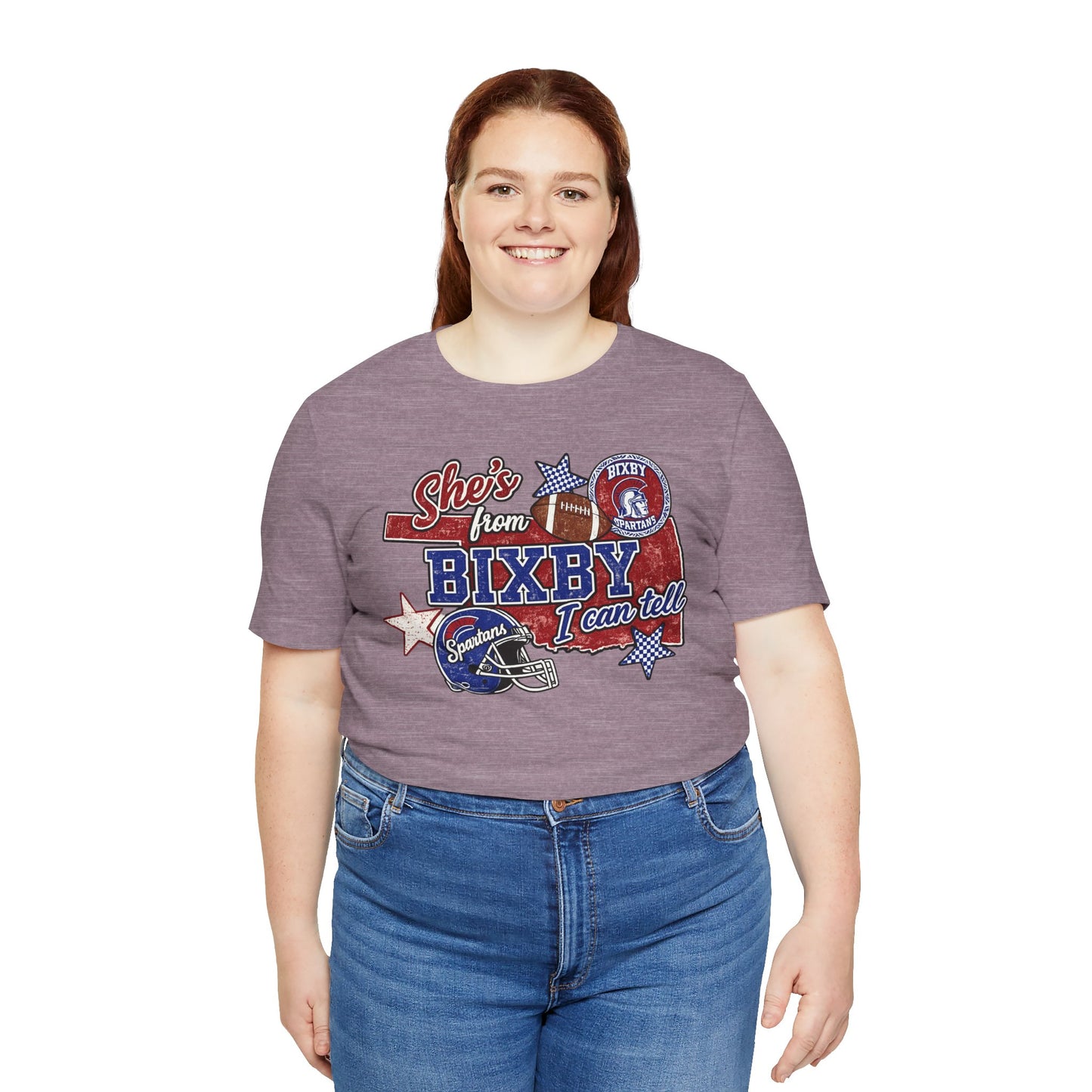 Bixby Football Tee — "She’s from Bixby I can tell" Vintage Team Shirt