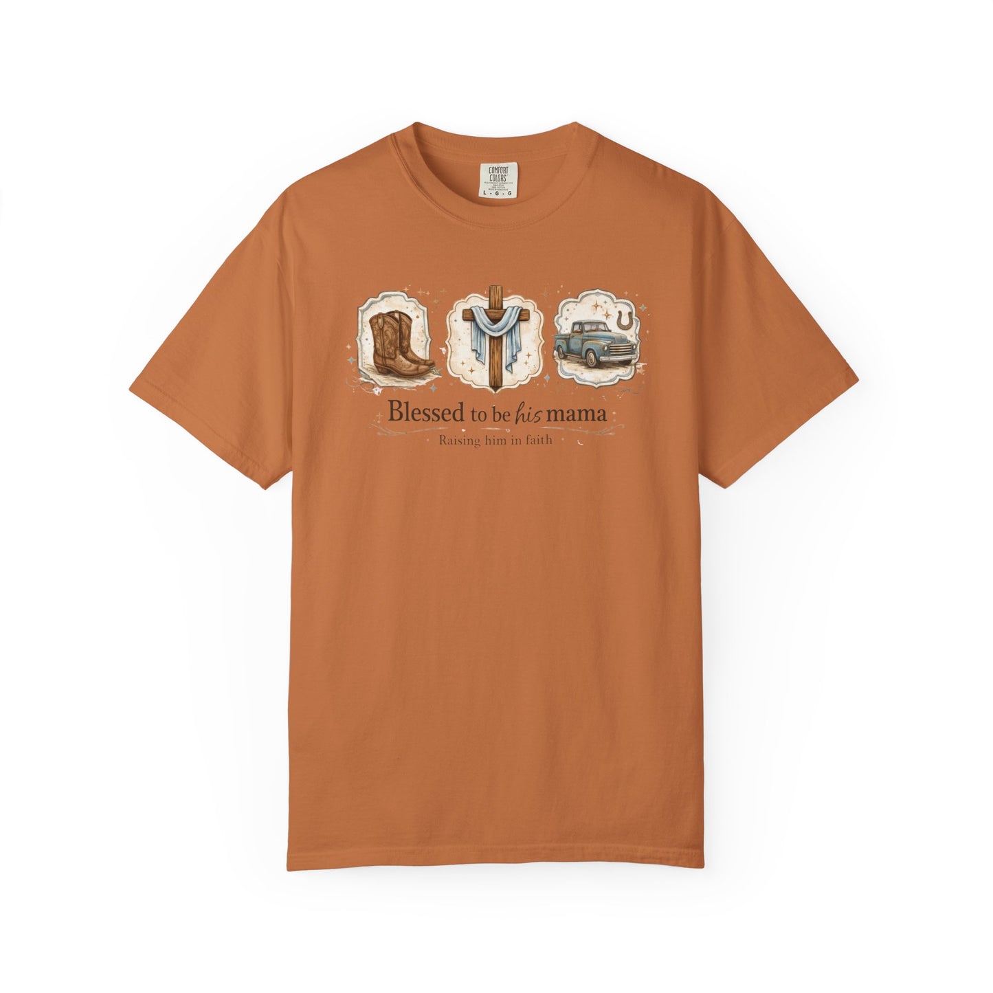 Blessed to Be His Mama T-Shirt — Christian Mama Faith Tee