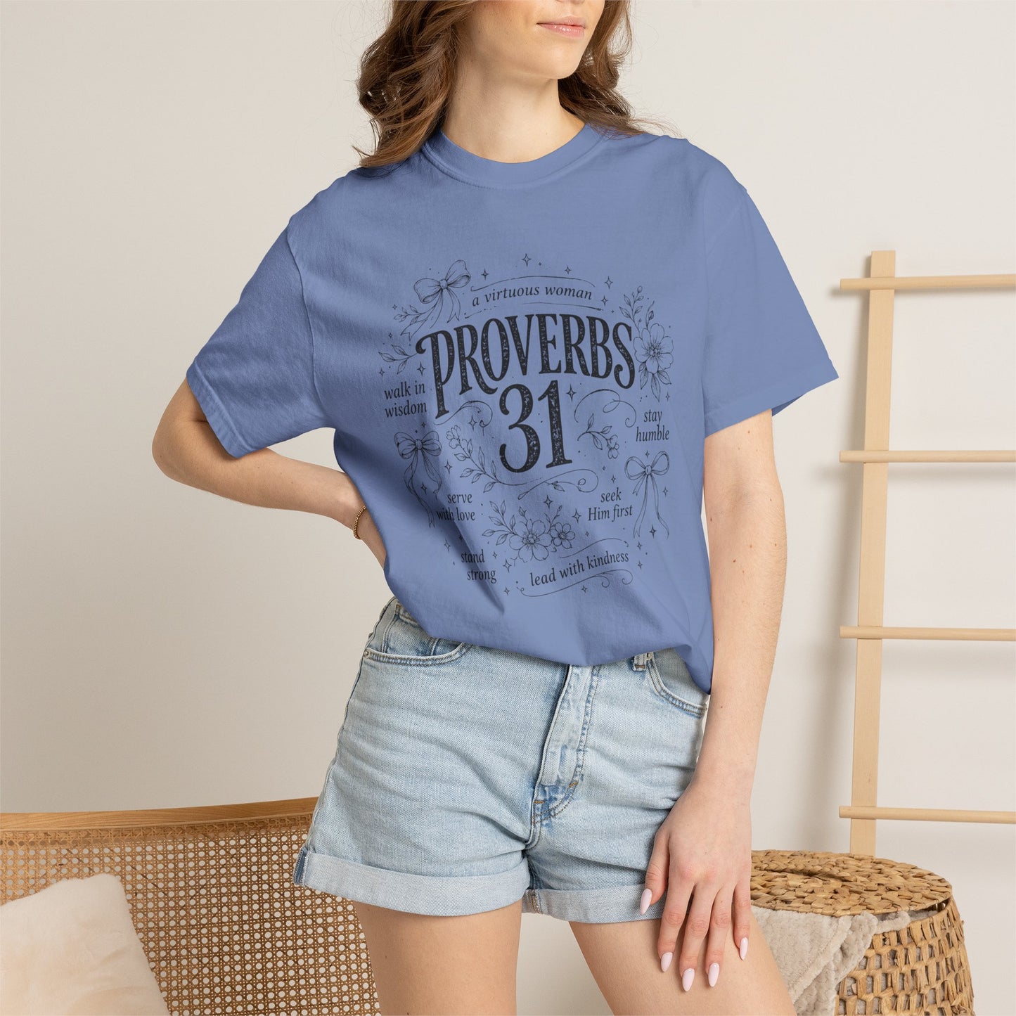 Proverbs 31 Inspirational T-Shirt — Faith-Based Scripture Graphic Tee