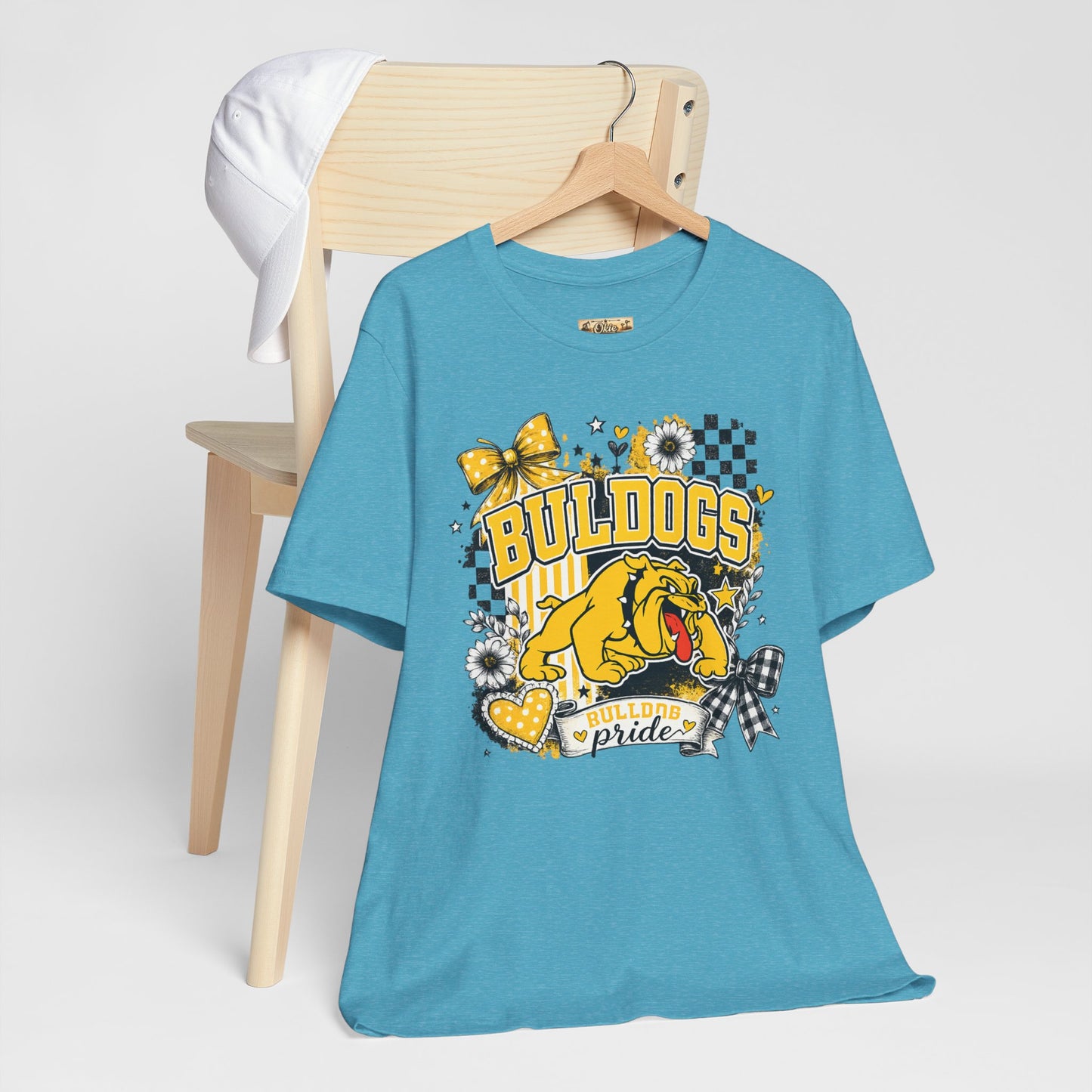 Bulldogs Pride T-Shirt – Yellow Mascot Graphic Tee