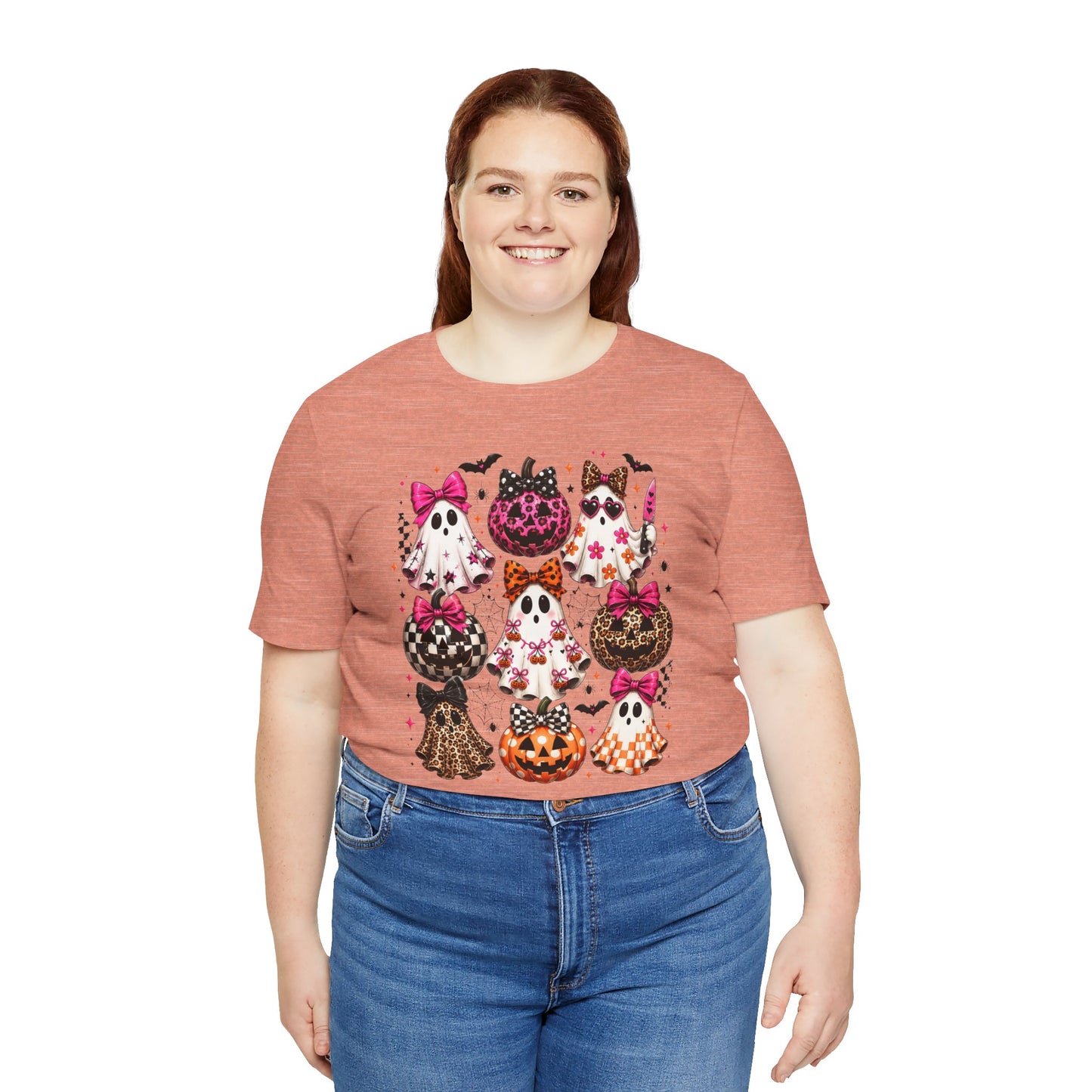 Halloween Kitty Pumpkins Tee