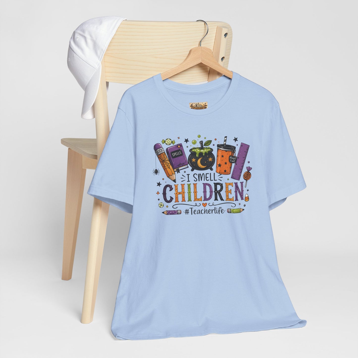 I Smell Children Halloween Teacher T-Shirt