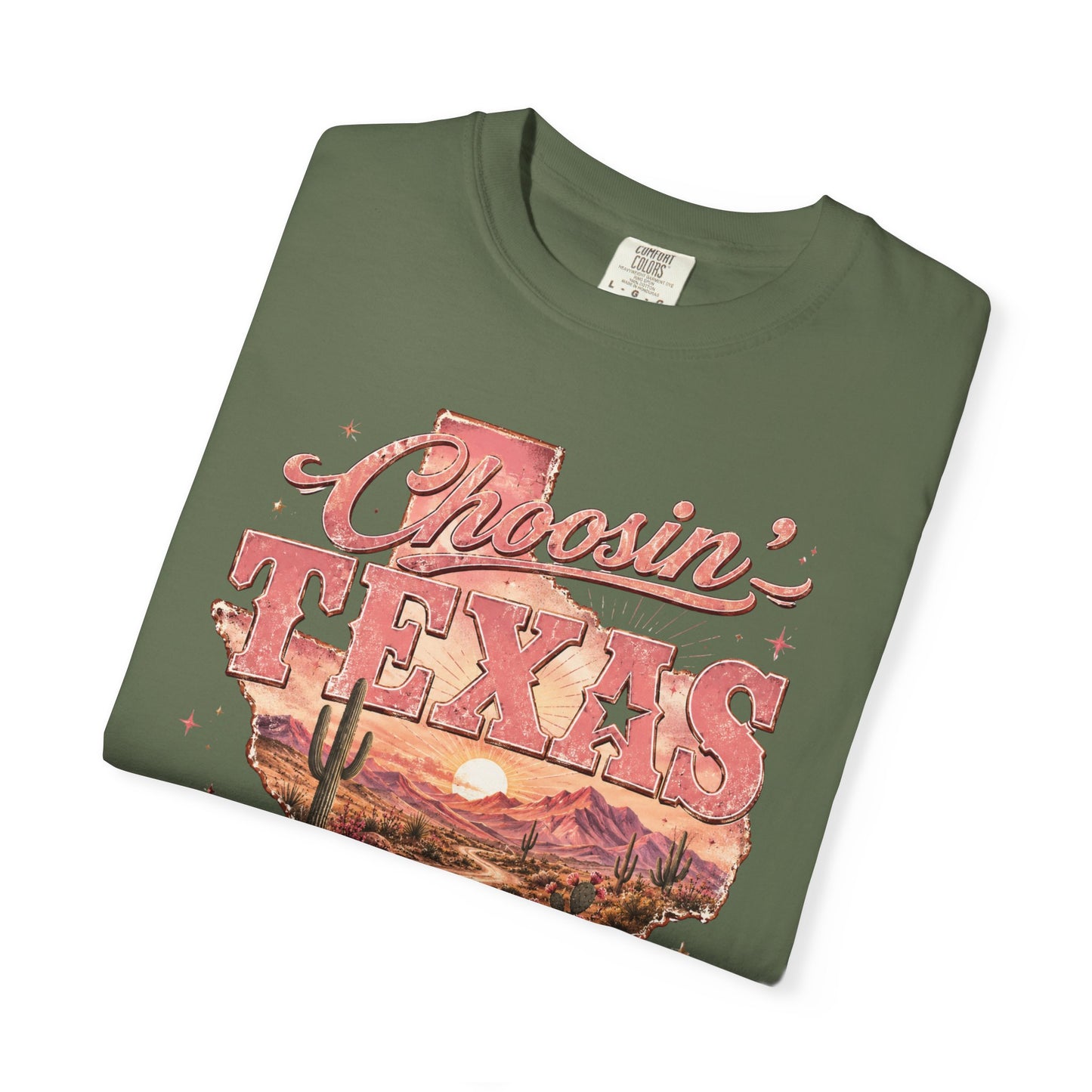 Chasin' Texas T-Shirt — Vintage Desert State Graphic Tee