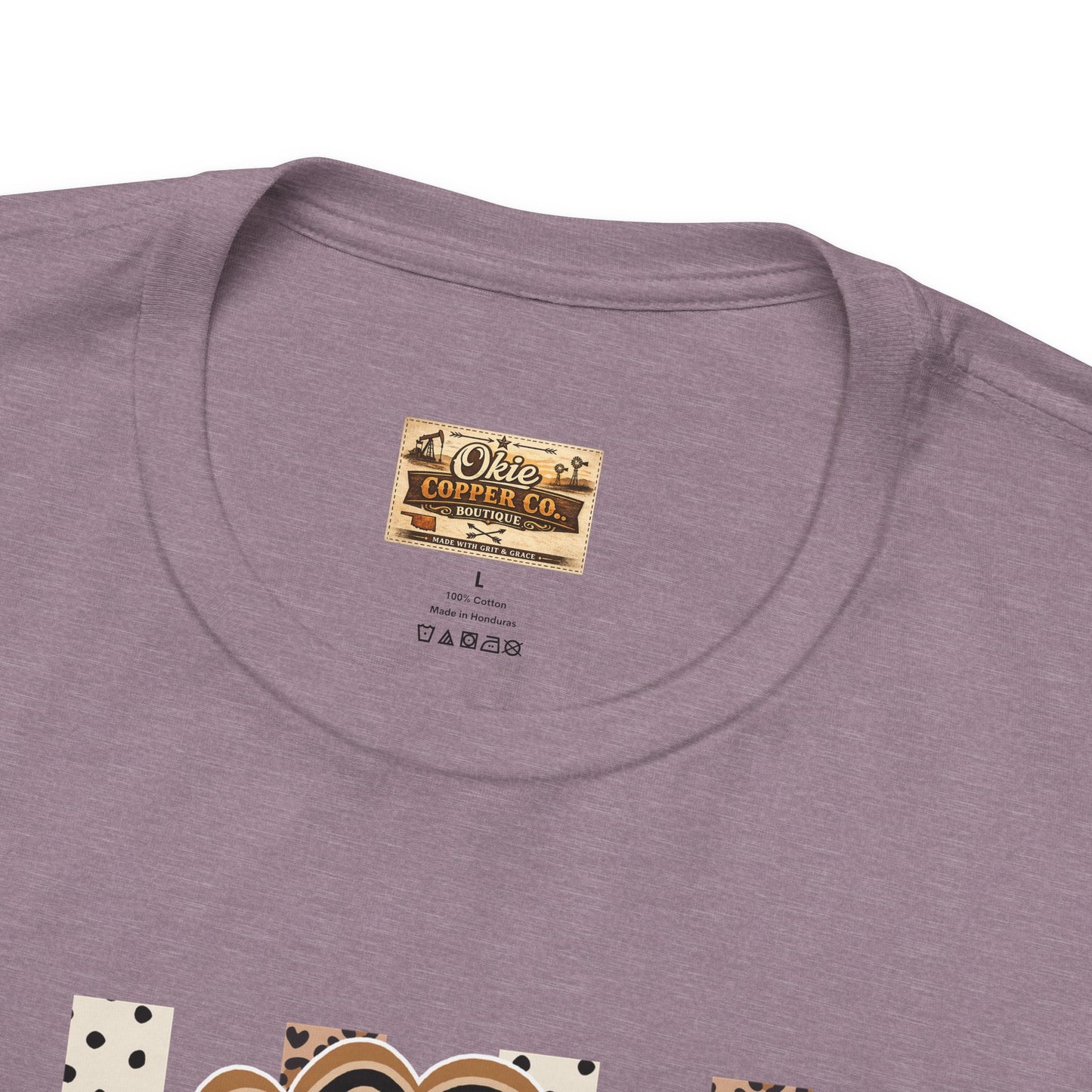 Teacher Monogram Tee — Number 1 Checkered Design
