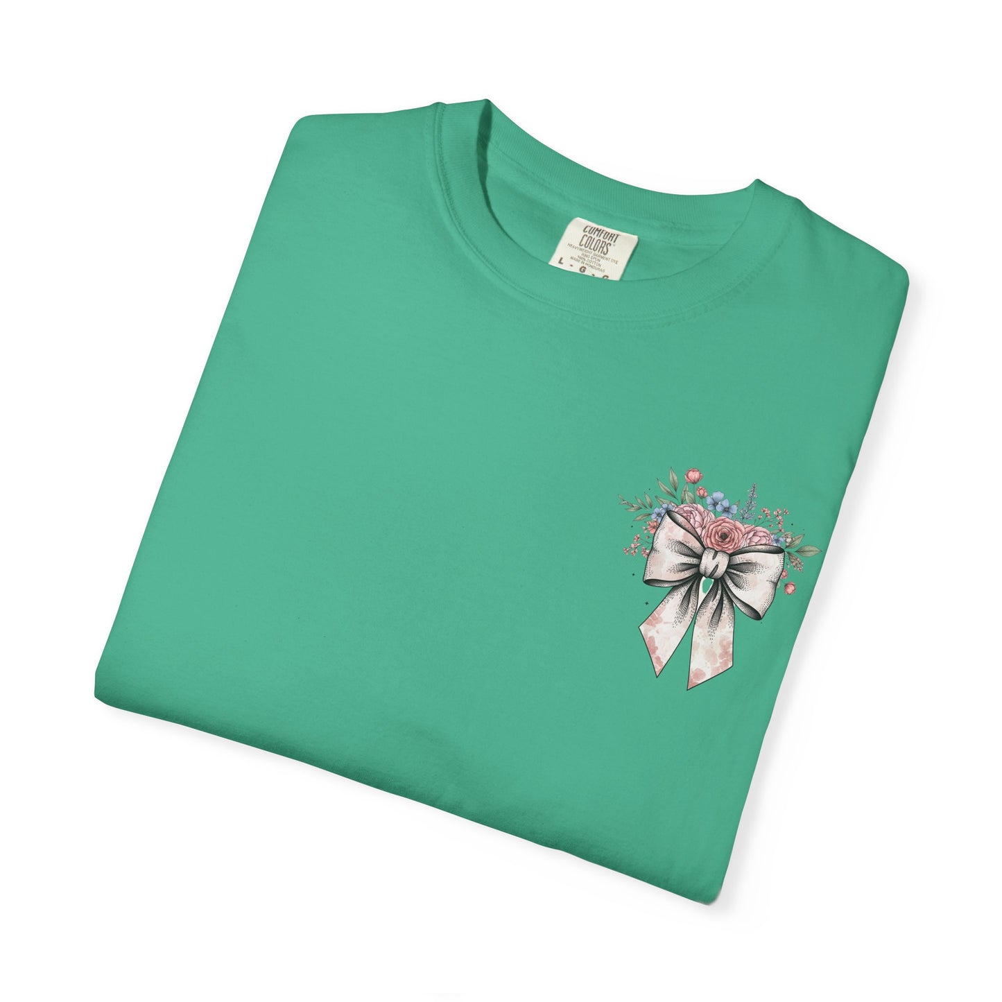 She Is Worthy Floral T-Shirt — Proverbs 31 Inspirational Tee