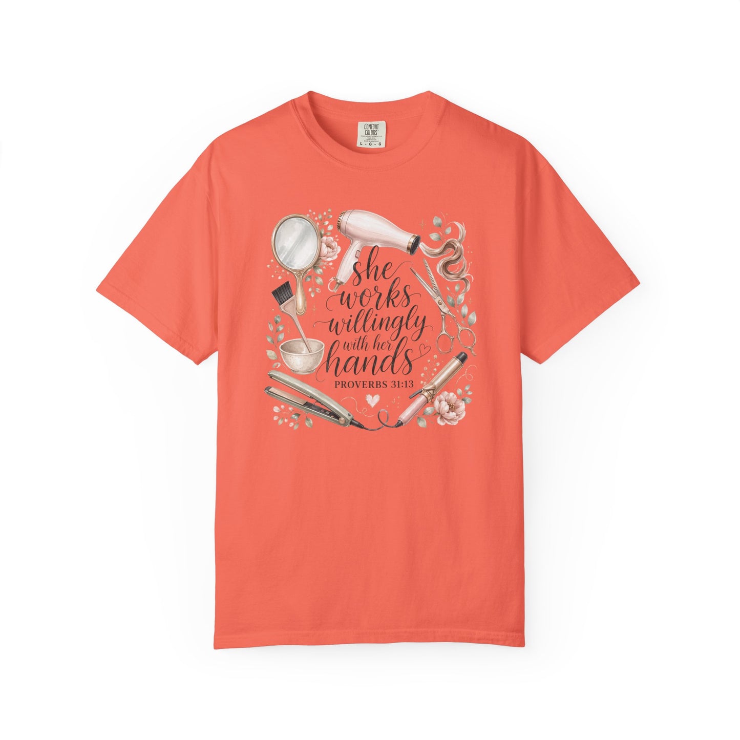 She Works Willingly with Her Hands – Women’s Baking T-Shirt