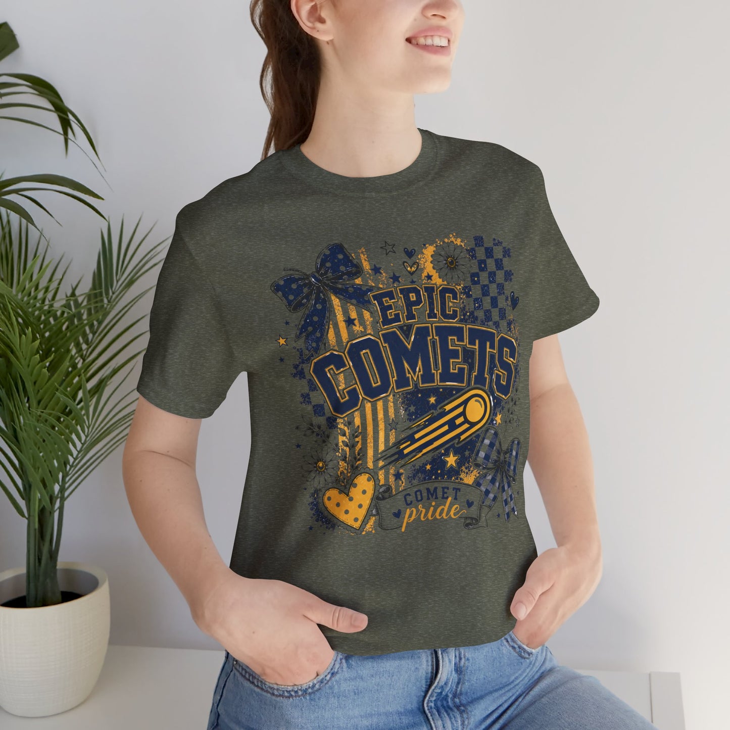 Epic Comets Graphic Tee — Comet Pride School Spirit T‑Shirt