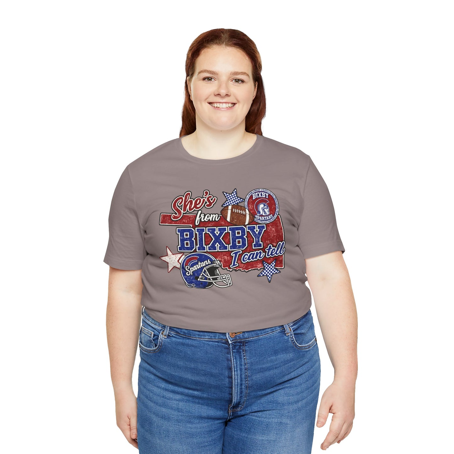 Bixby Football Tee — "She’s from Bixby I can tell" Vintage Team Shirt
