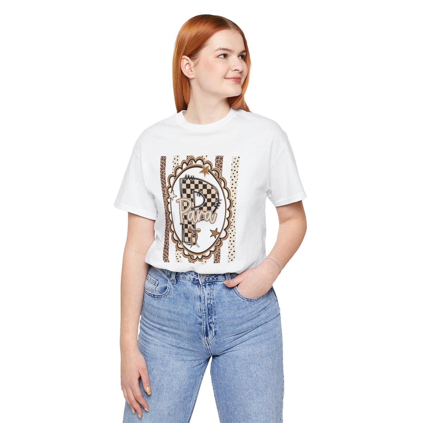 Retro Checkerboard Graphic Tee — Father’s Day Vintage Plaid Dad Shirt