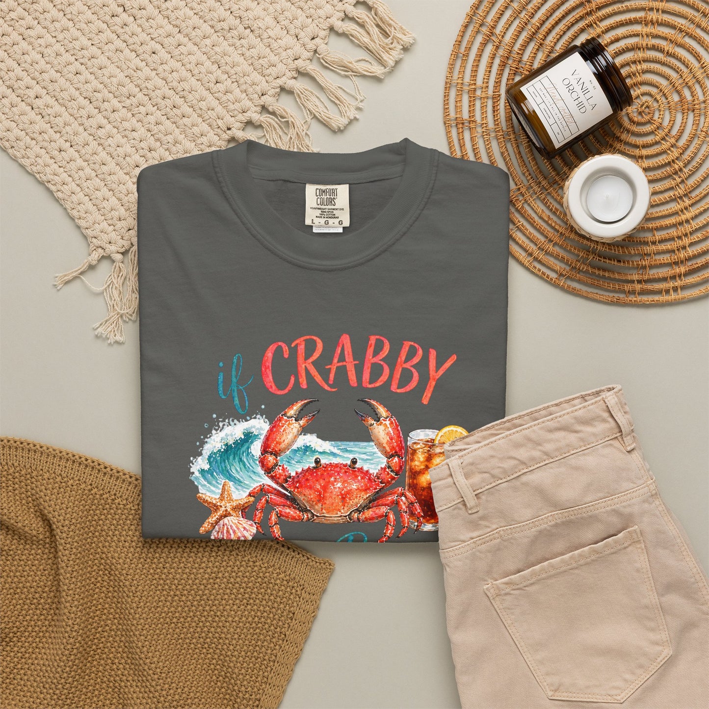 If Crabby Please Return to the Beach T-Shirt