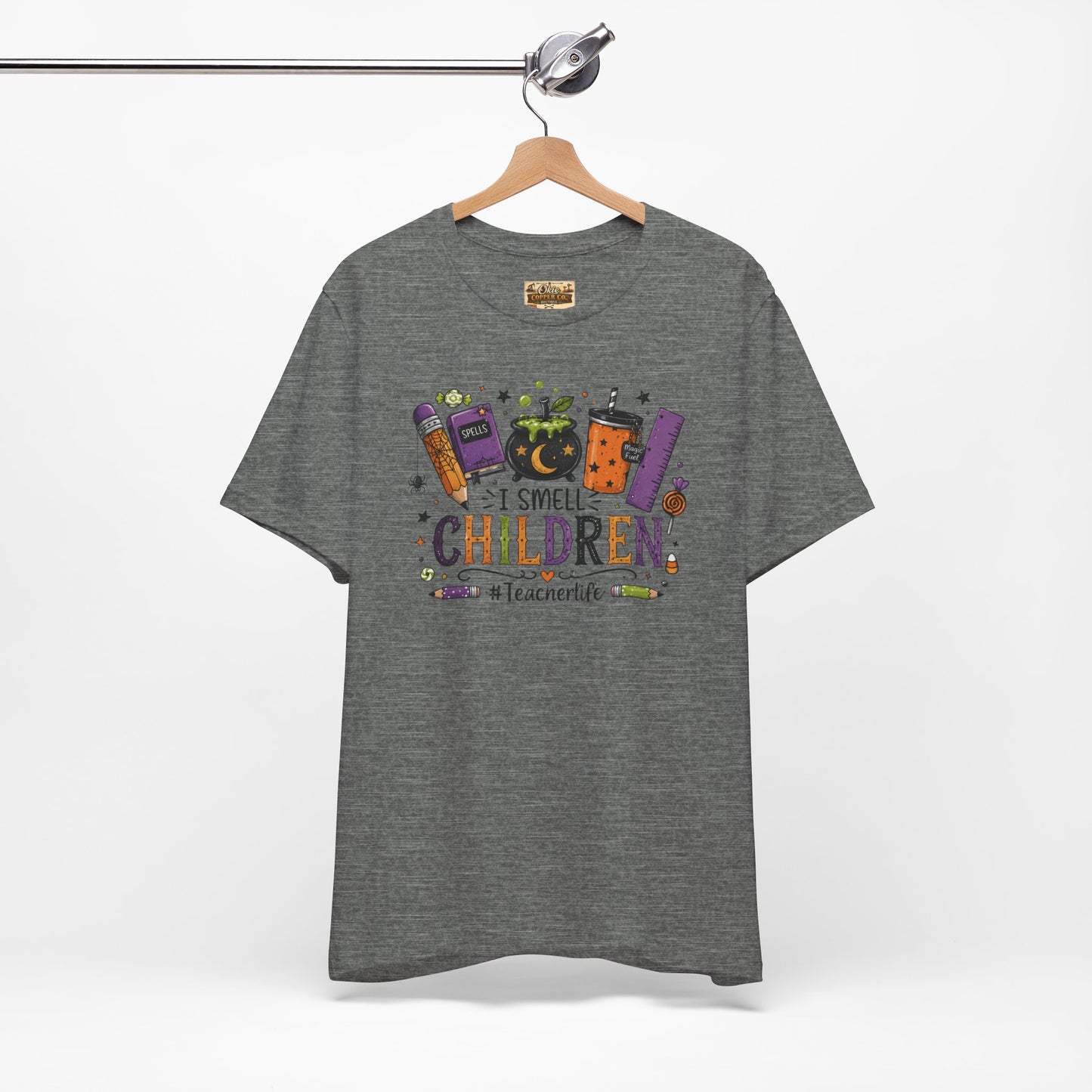 I Smell Children Halloween Teacher T-Shirt