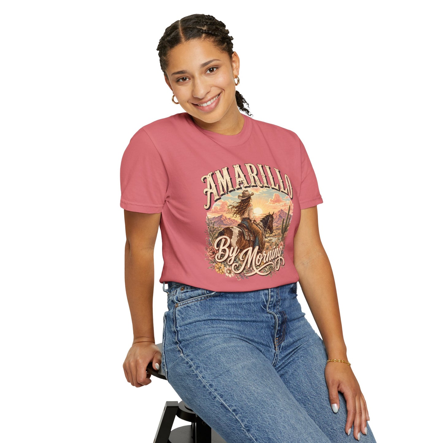 Amarillo By Morning Cowboy T-Shirt — Western Rodeo Graphic Tee