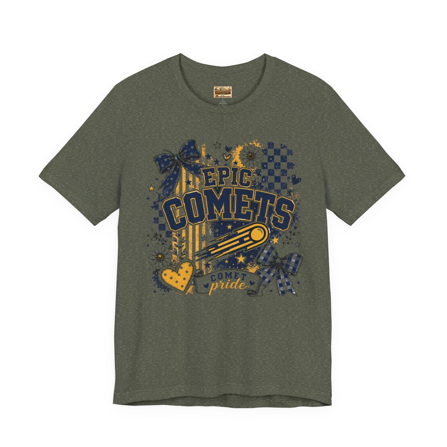 Epic Comets Graphic Tee — Comet Pride School Spirit T‑Shirt