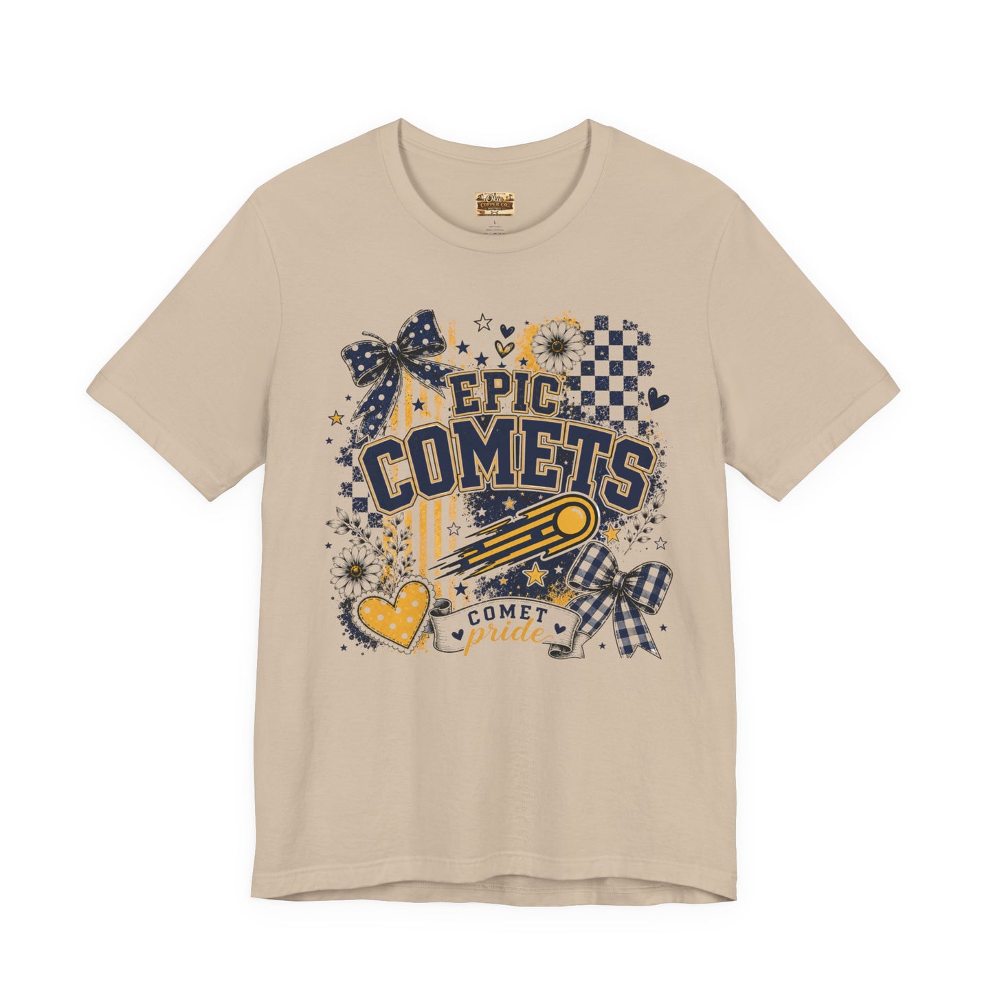 Epic Comets Graphic Tee — Comet Pride School Spirit T‑Shirt
