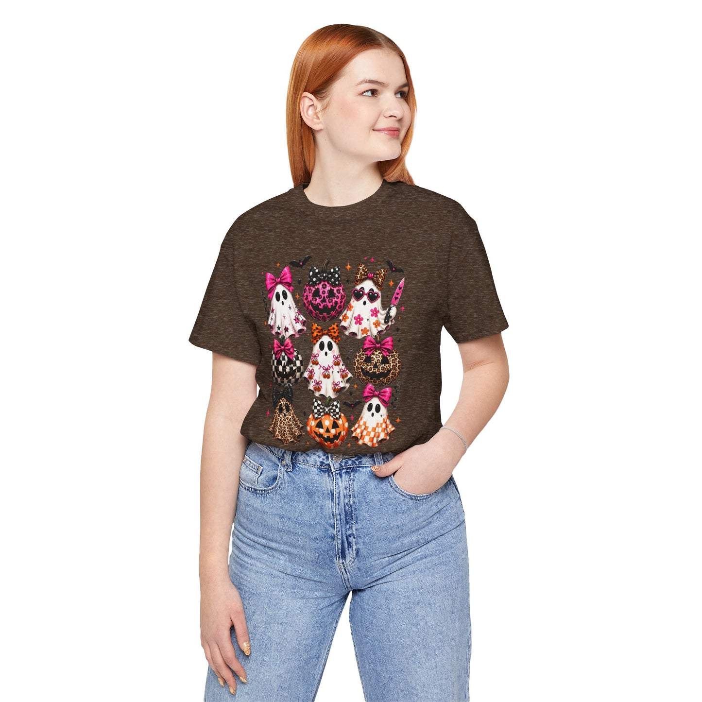 Halloween Kitty Pumpkins Tee