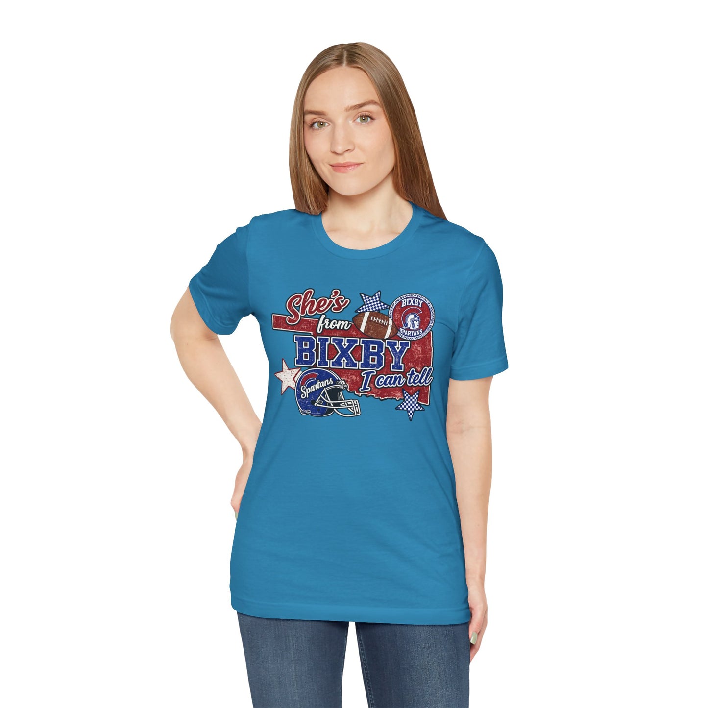 Bixby Football Tee — "She’s from Bixby I can tell" Vintage Team Shirt