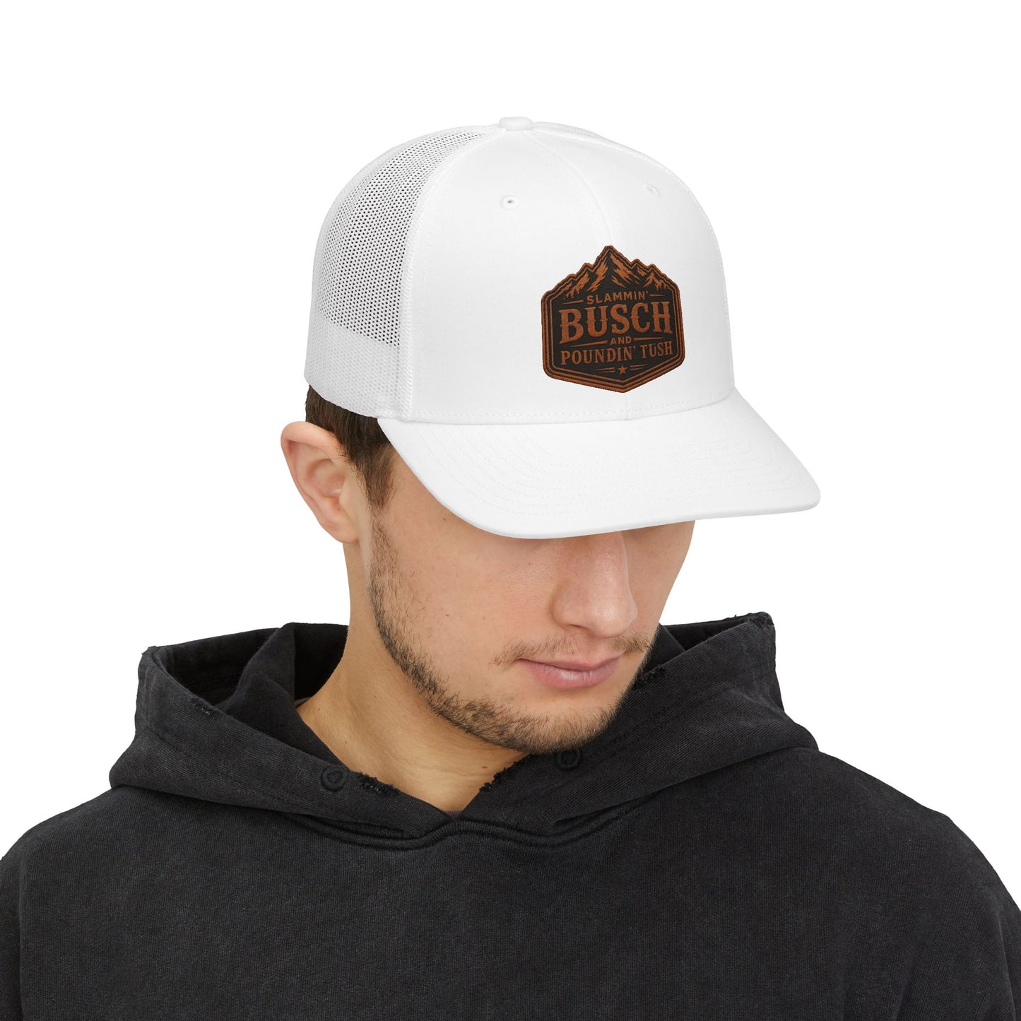 Busch Mountain Patch Snapback Hat