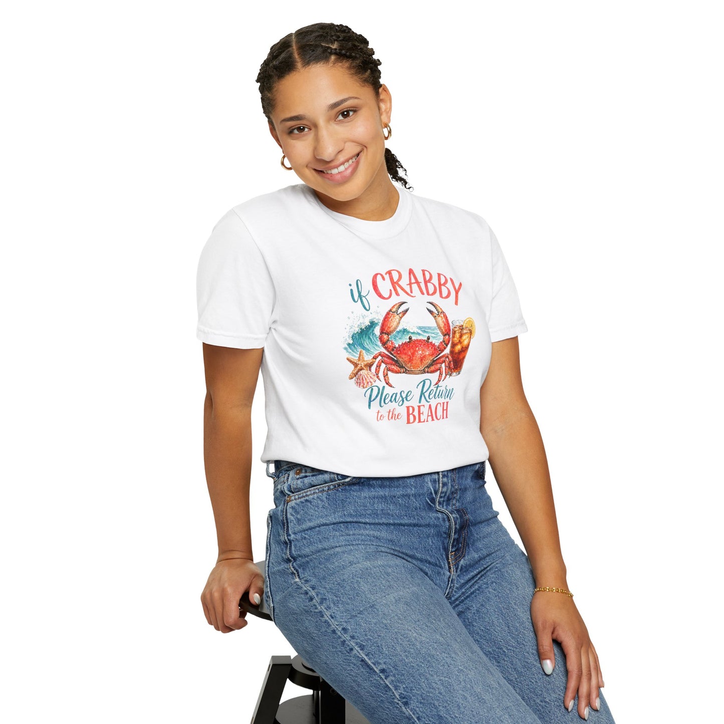If Crabby Please Return to the Beach T-Shirt