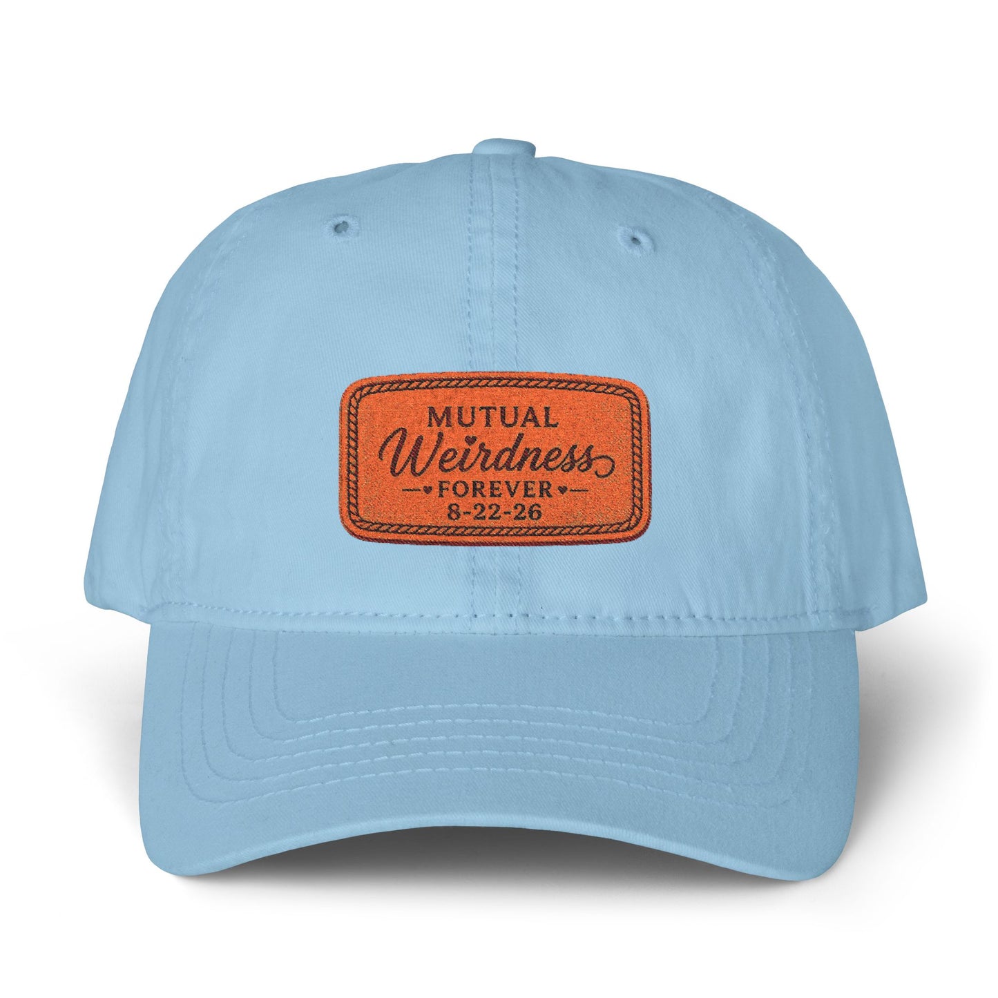 Women's Pigment-Dyed Cap with Fashion Undervisor (Embroidery)