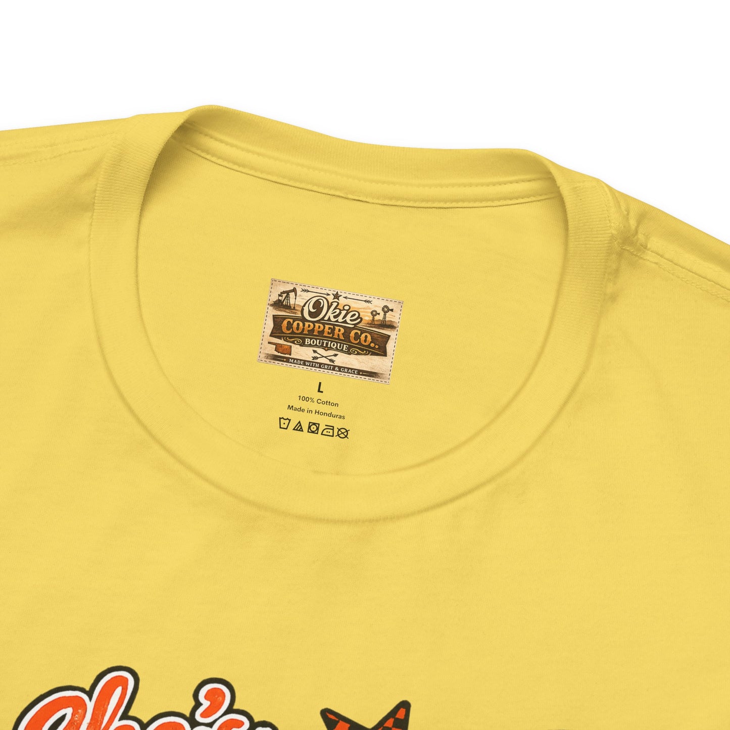 Afton Football Town Retro Graphic Tee — "Shes from Afton I can too"