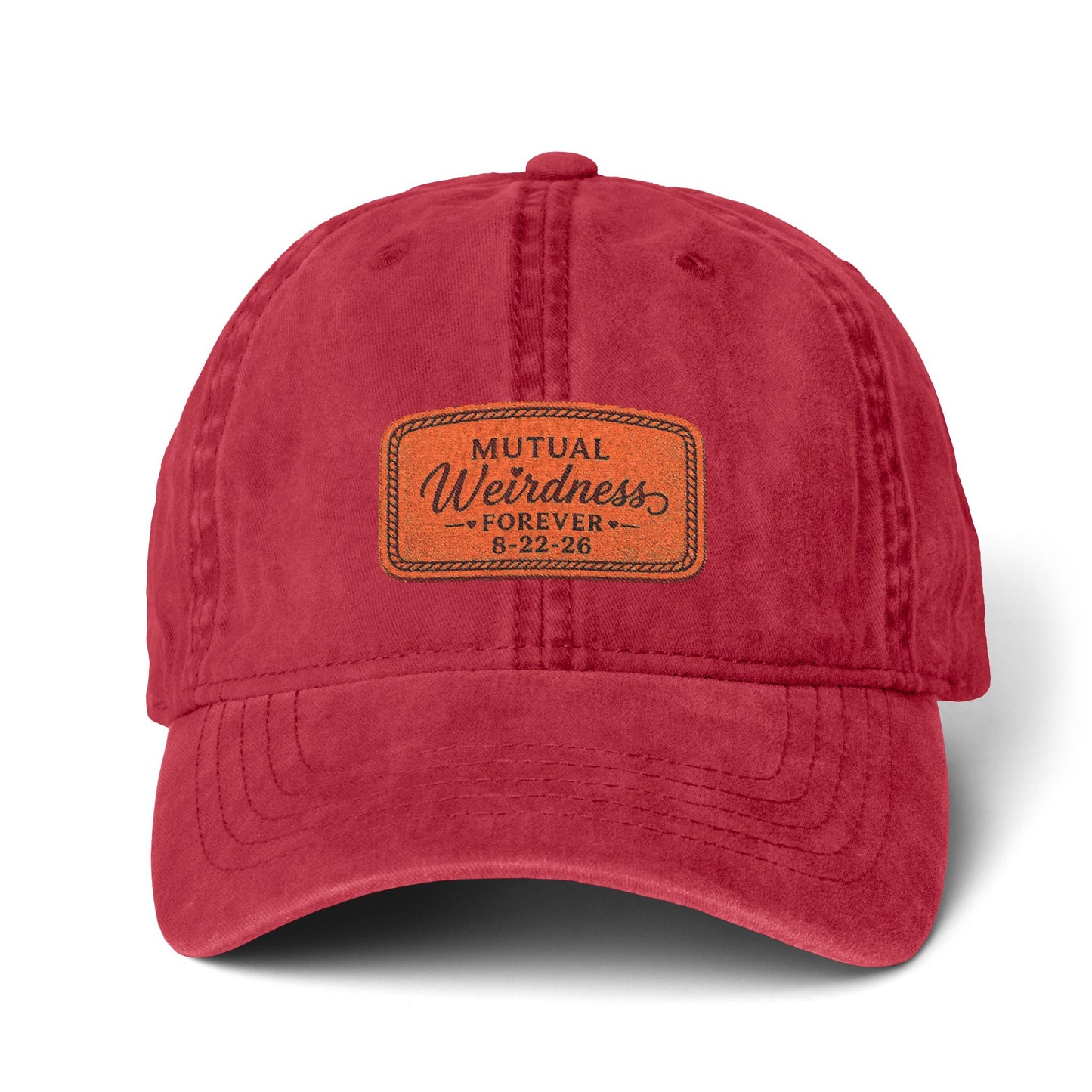 Women's Pigment-Dyed Cap with Fashion Undervisor (Embroidery)