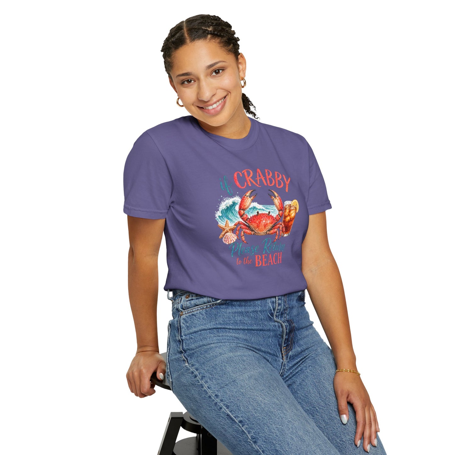 If Crabby Please Return to the Beach T-Shirt