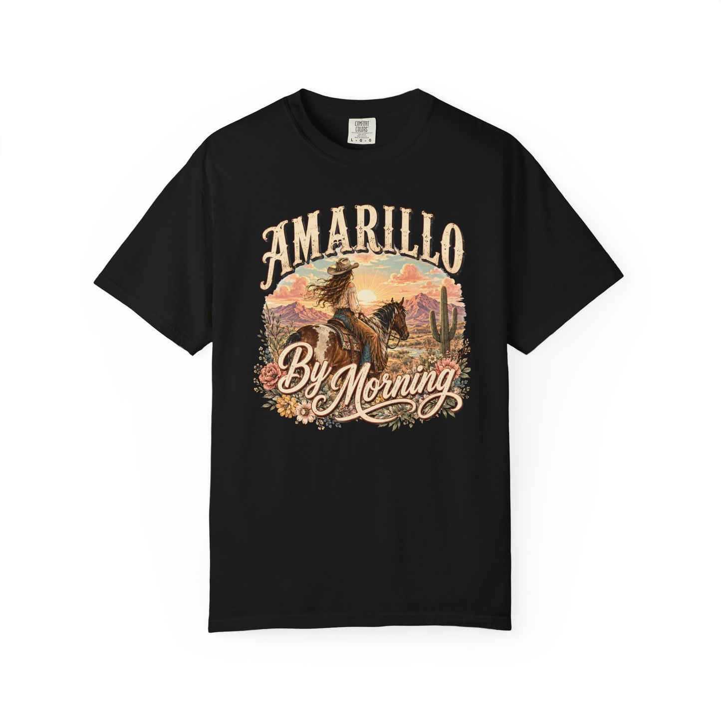 Amarillo By Morning Cowboy T-Shirt — Western Rodeo Graphic Tee