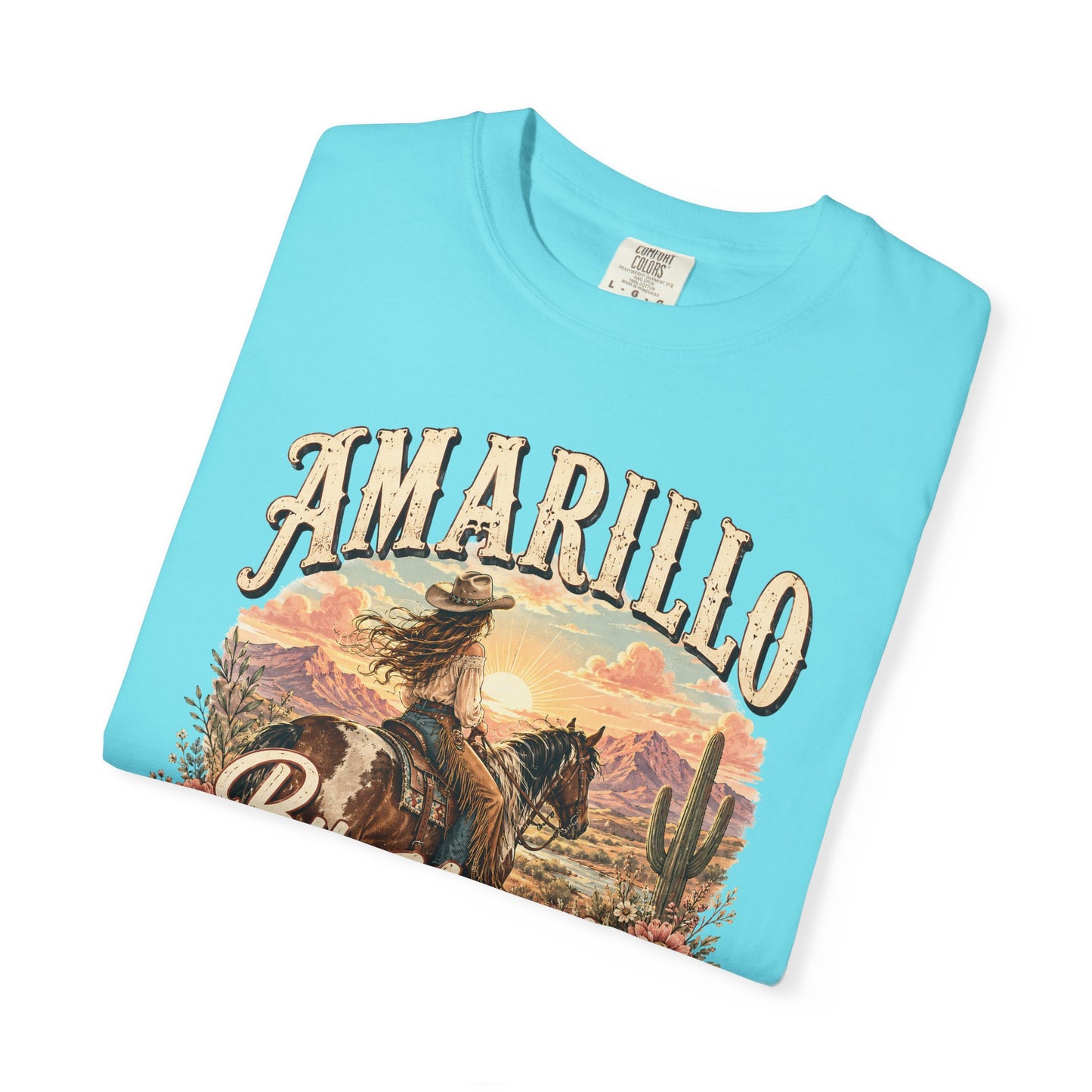Amarillo By Morning Cowboy T-Shirt — Western Rodeo Graphic Tee