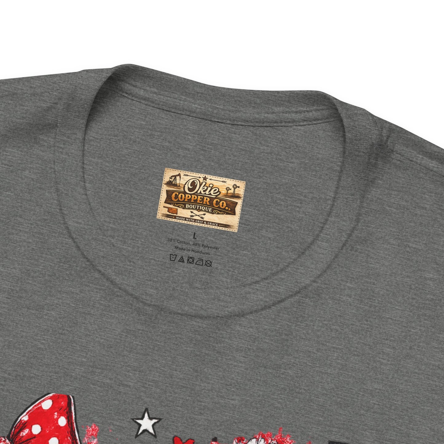 Ridgerunners Pride T-Shirt — School Mascot Red & Black Graphic Tee