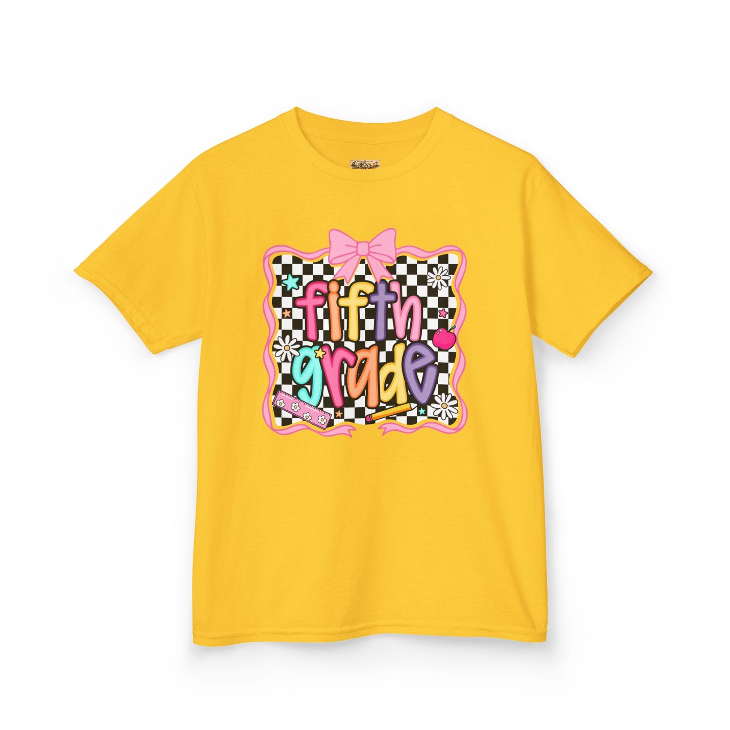 Fifth Grade Kids T‑Shirt — Colorful Back‑to‑School Design
