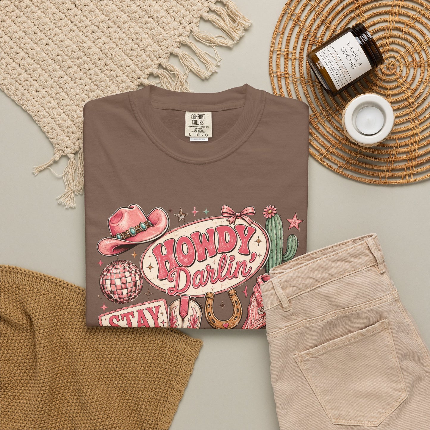 Howdy Darlin' Western Graphic T-Shirt