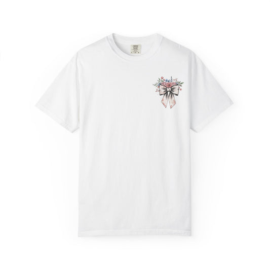She Is Worthy Floral T-Shirt — Proverbs 31 Inspirational Tee