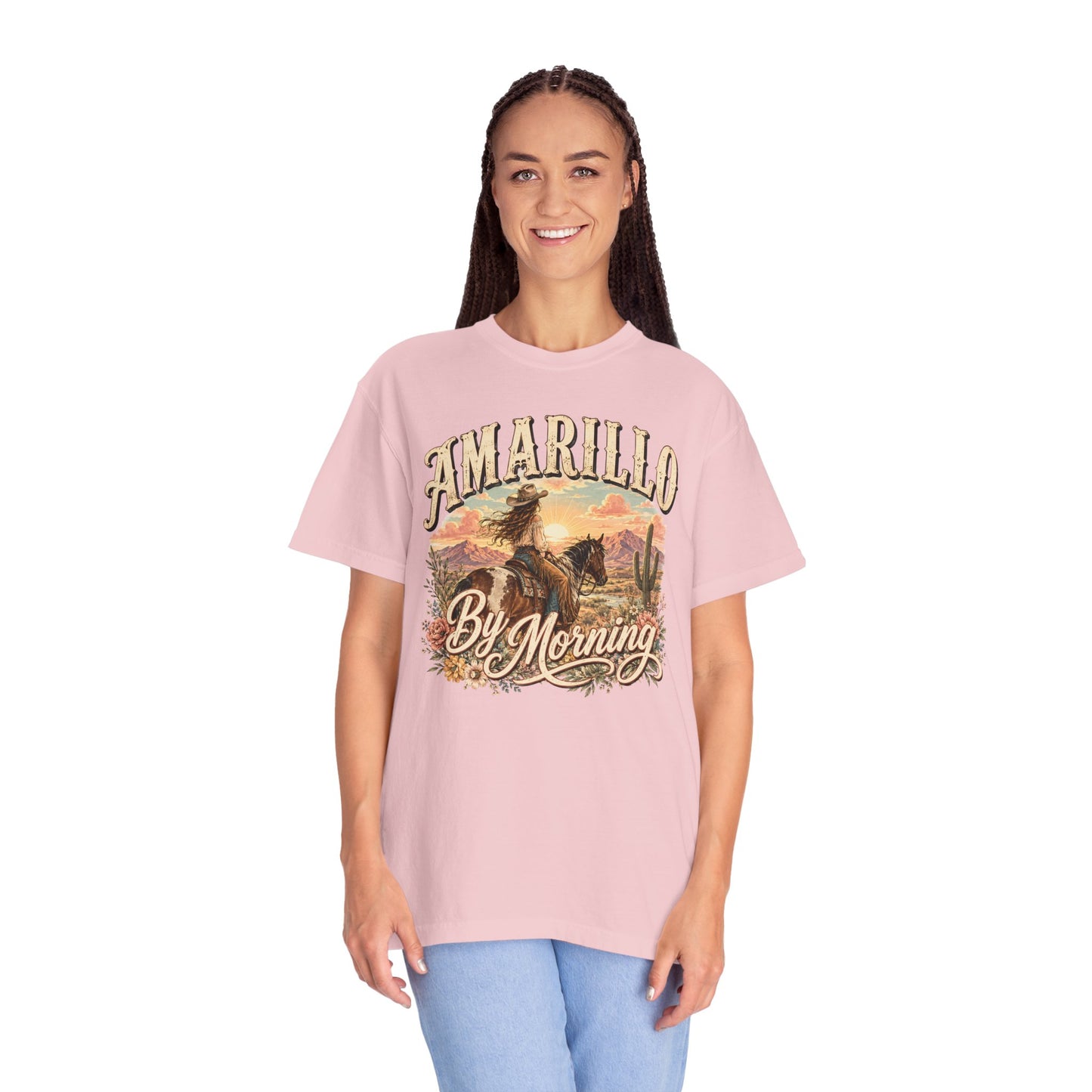 Amarillo By Morning Cowboy T-Shirt — Western Rodeo Graphic Tee