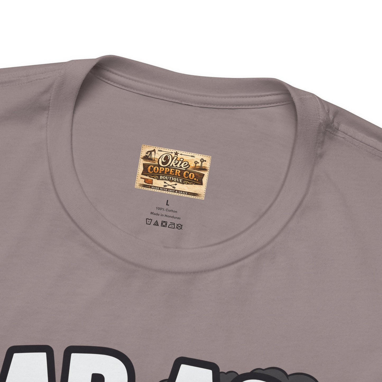 Bad Ass Mother Trucker Tee — Graphic Semi Truck Flames Shirt