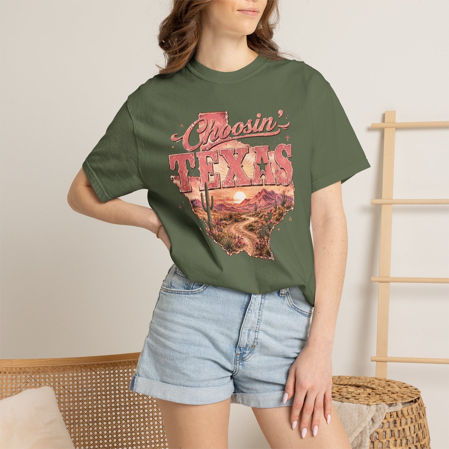 Chasin' Texas T-Shirt — Vintage Desert State Graphic Tee