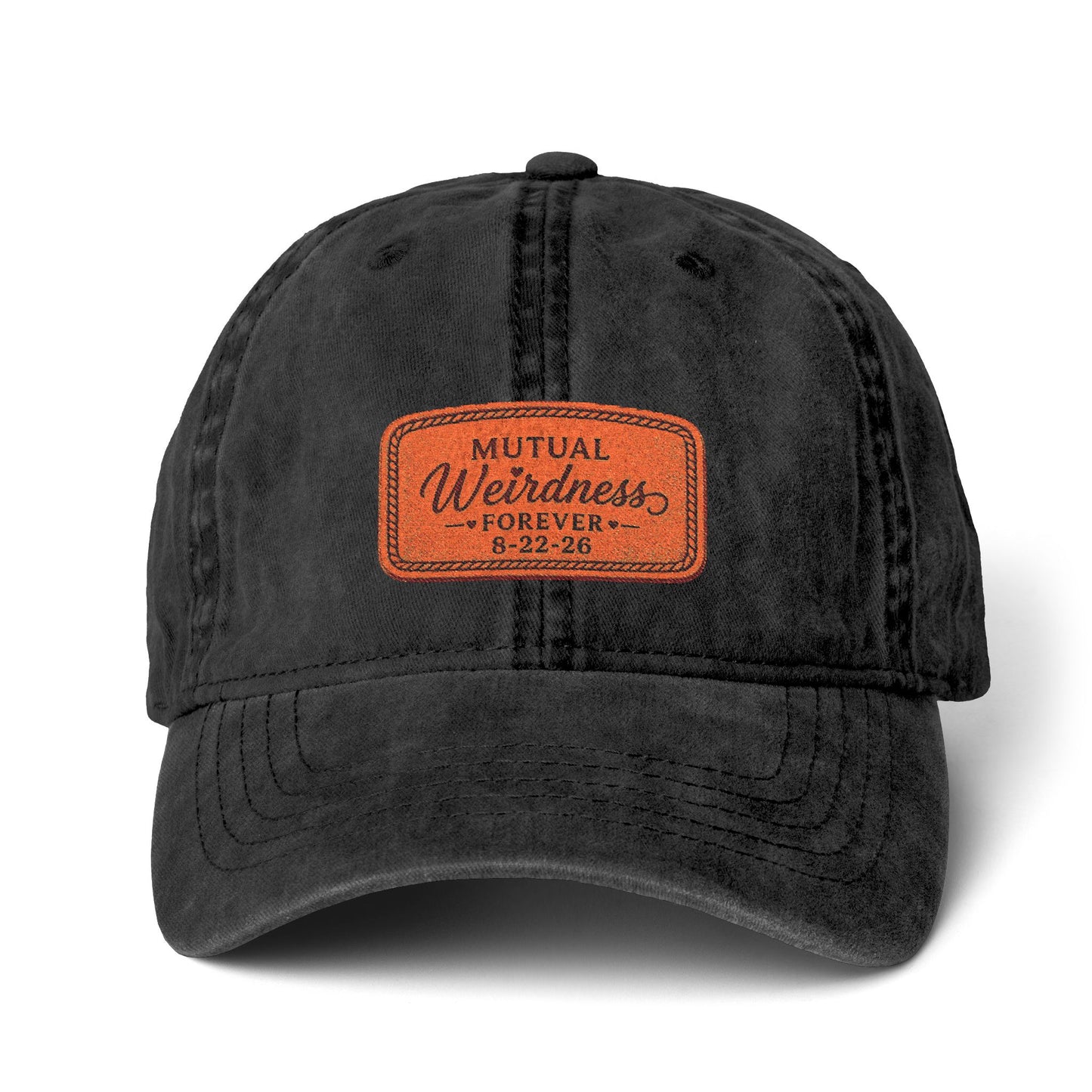 Women's Pigment-Dyed Cap with Fashion Undervisor (Embroidery)