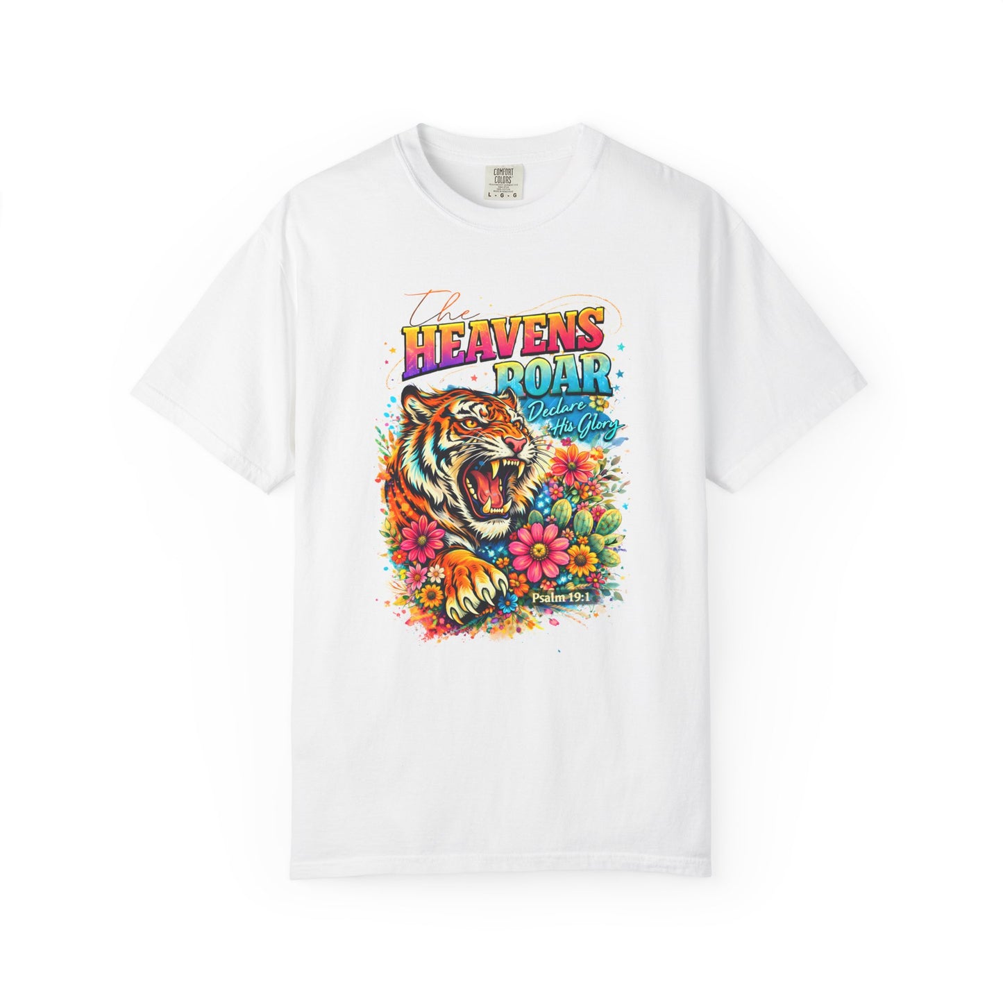 Heaven's Roar Tiger Graphic T-Shirt