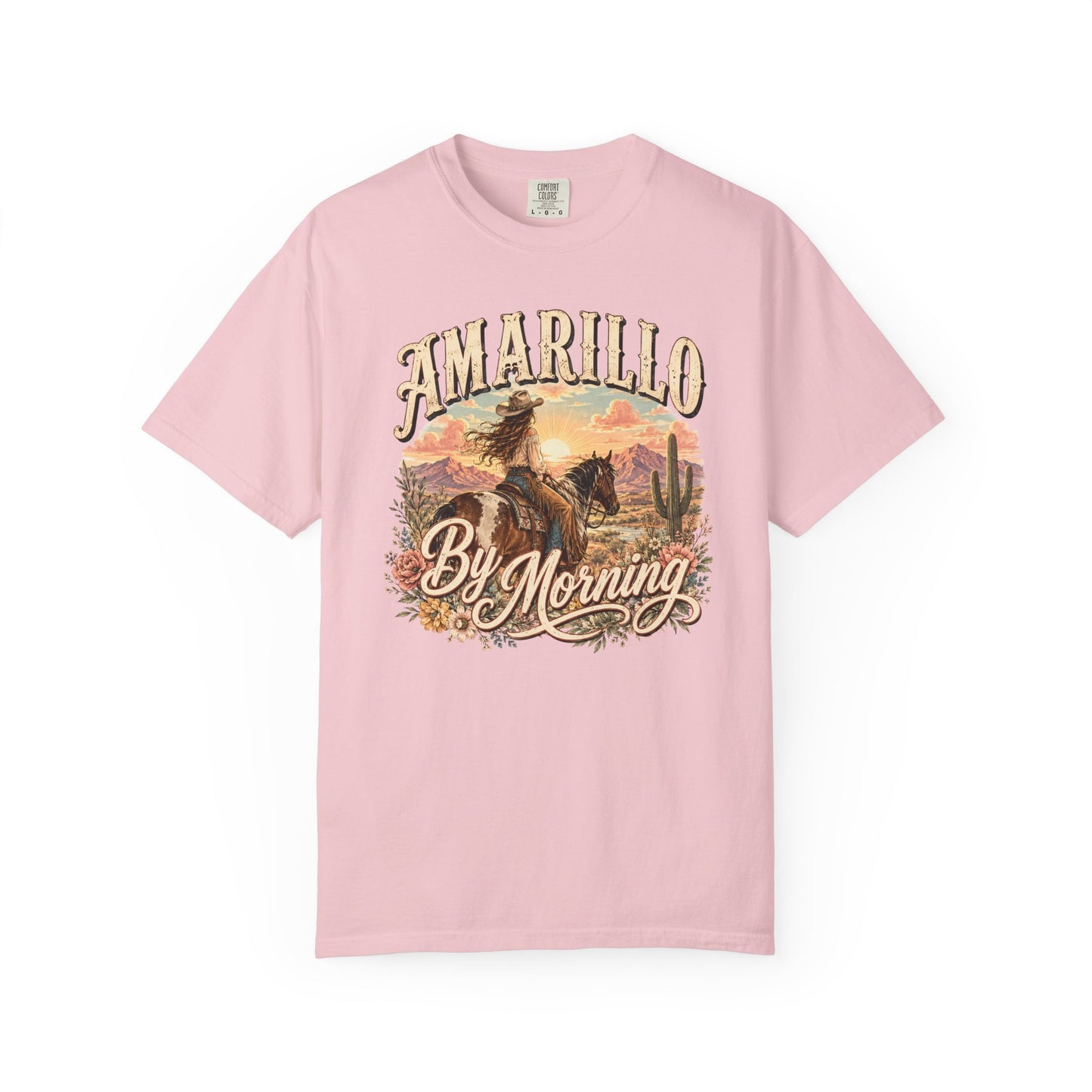 Amarillo By Morning Cowboy T-Shirt — Western Rodeo Graphic Tee