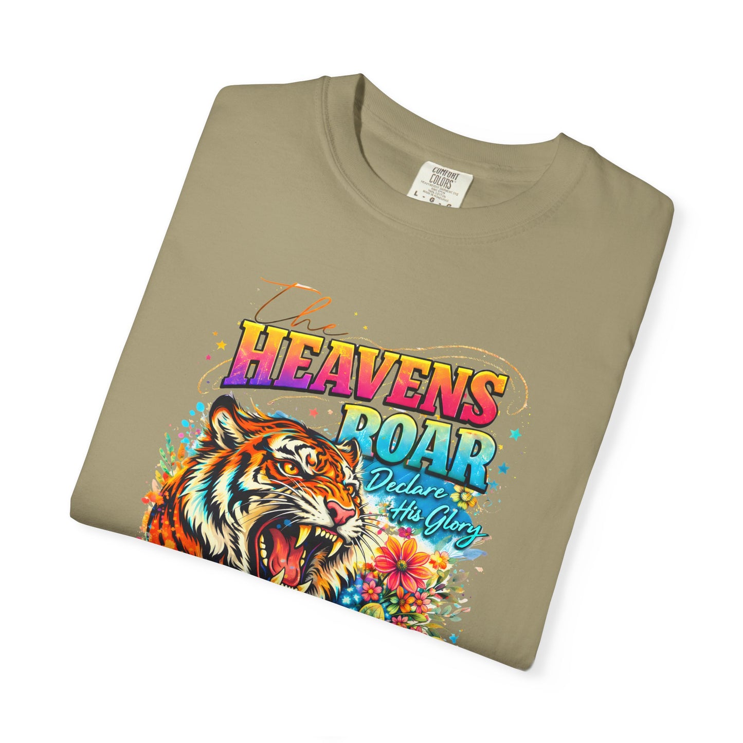 Heaven's Roar Tiger Graphic T-Shirt