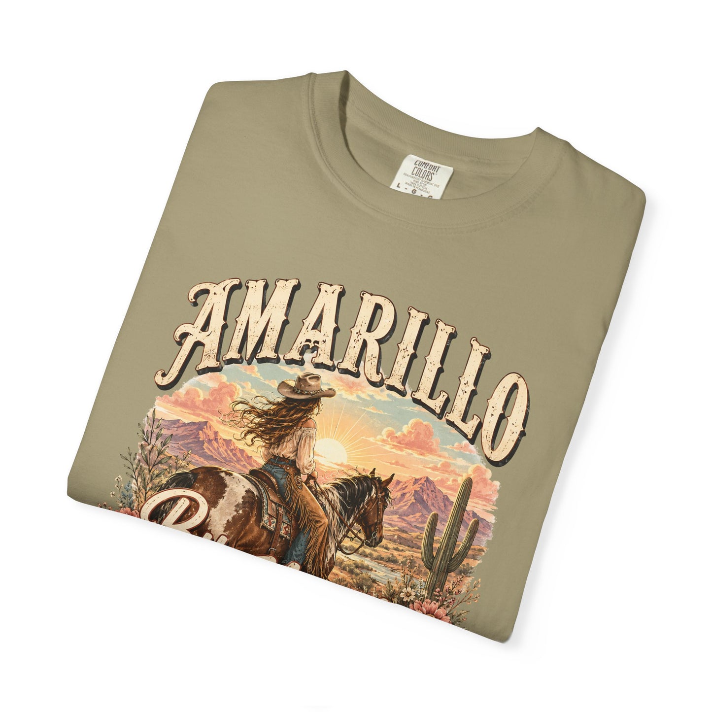 Amarillo By Morning Cowboy T-Shirt — Western Rodeo Graphic Tee